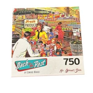 WARGO Back to the Past 750 puzzle pieces Mr. Grover’s Store complete condition